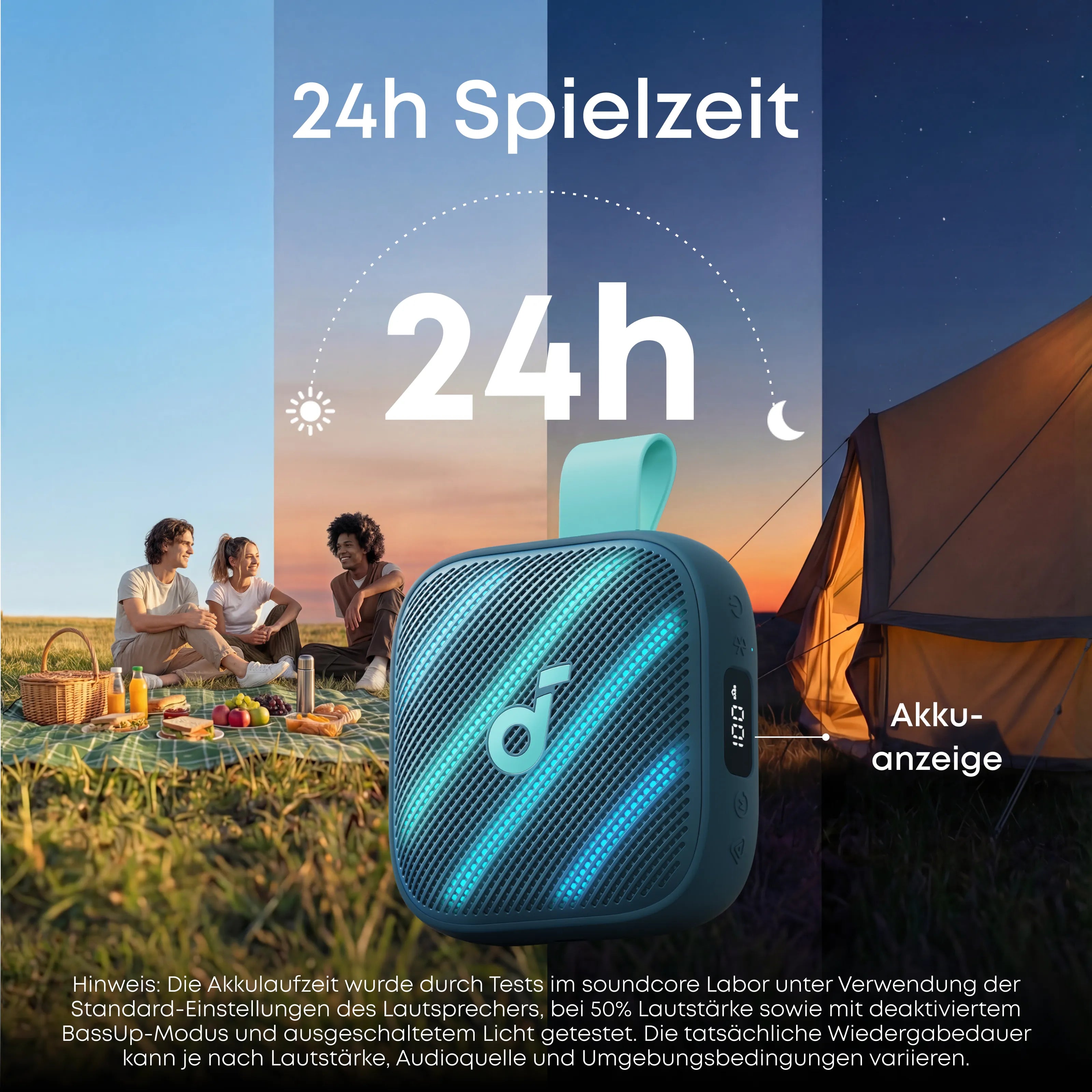 soundcore Boom Go 3i Portable Bluetooth Speaker with Powerful Bass