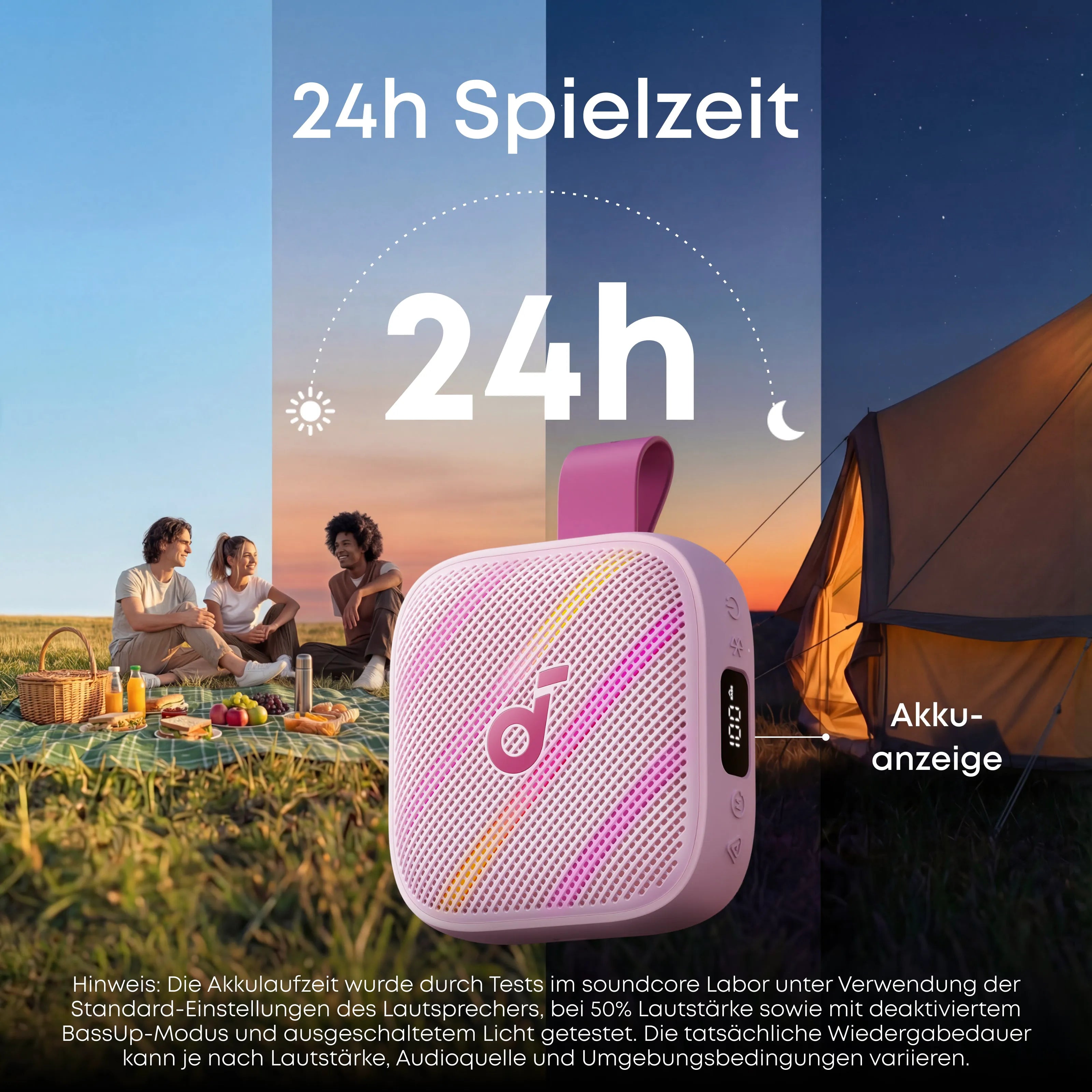 soundcore Boom Go 3i Portable Bluetooth Speaker with Powerful Bass