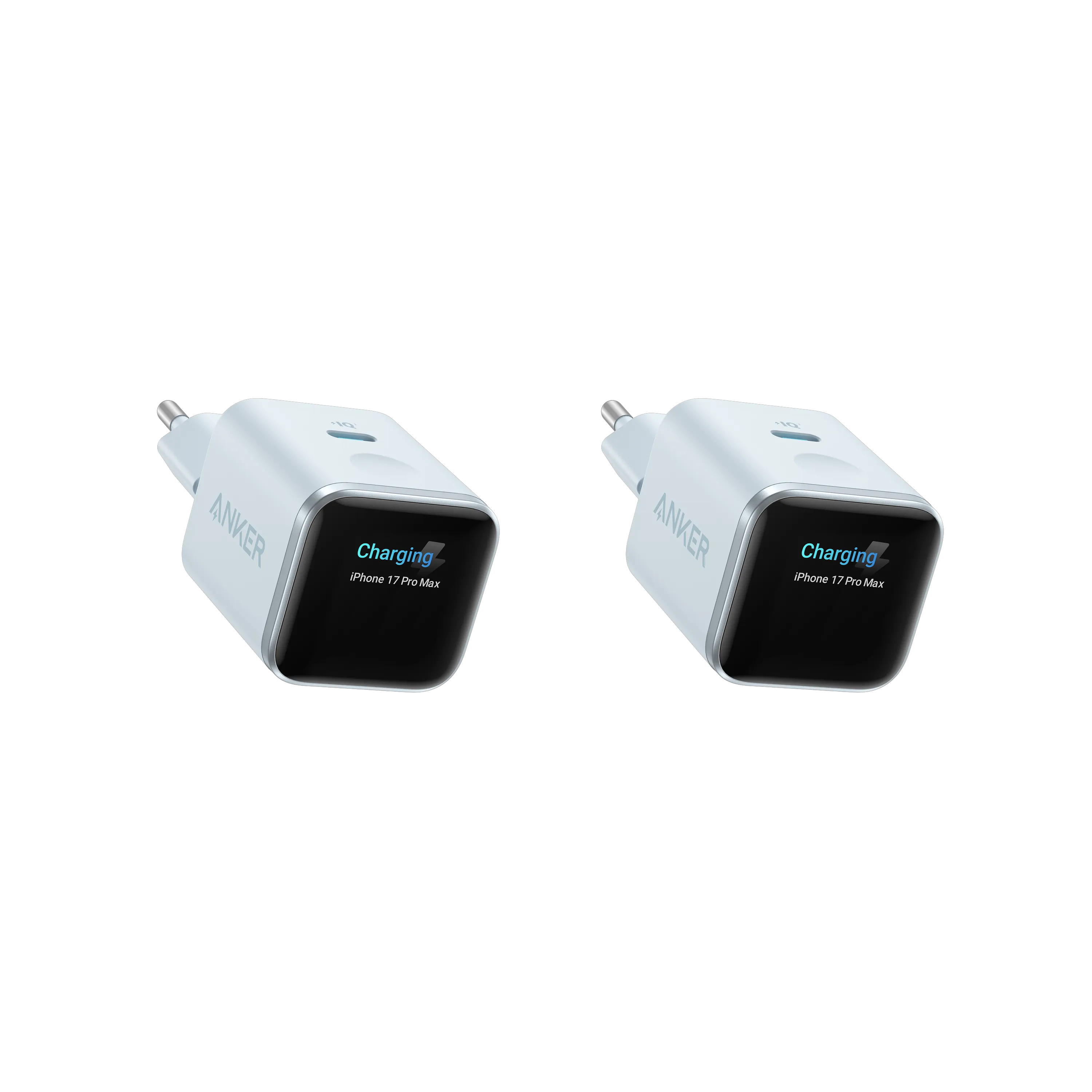 Anker Nano Charger (45W, Smart Display, 2-Pack)