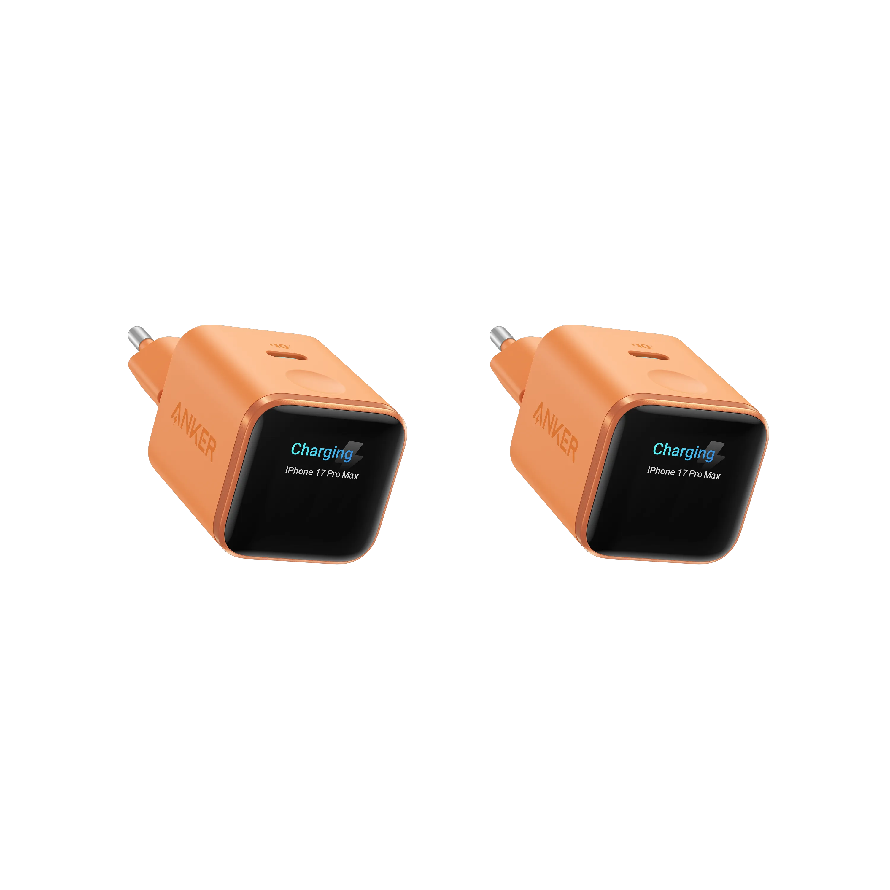 Anker Nano Charger (45W, Smart Display, 2-Pack)