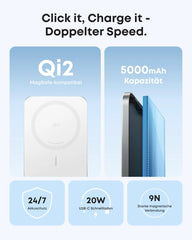 Anker Nano Power Bank (5K, Magnetic, Slim)