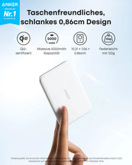 Anker Nano Power Bank (5K, Magnetic, Slim)