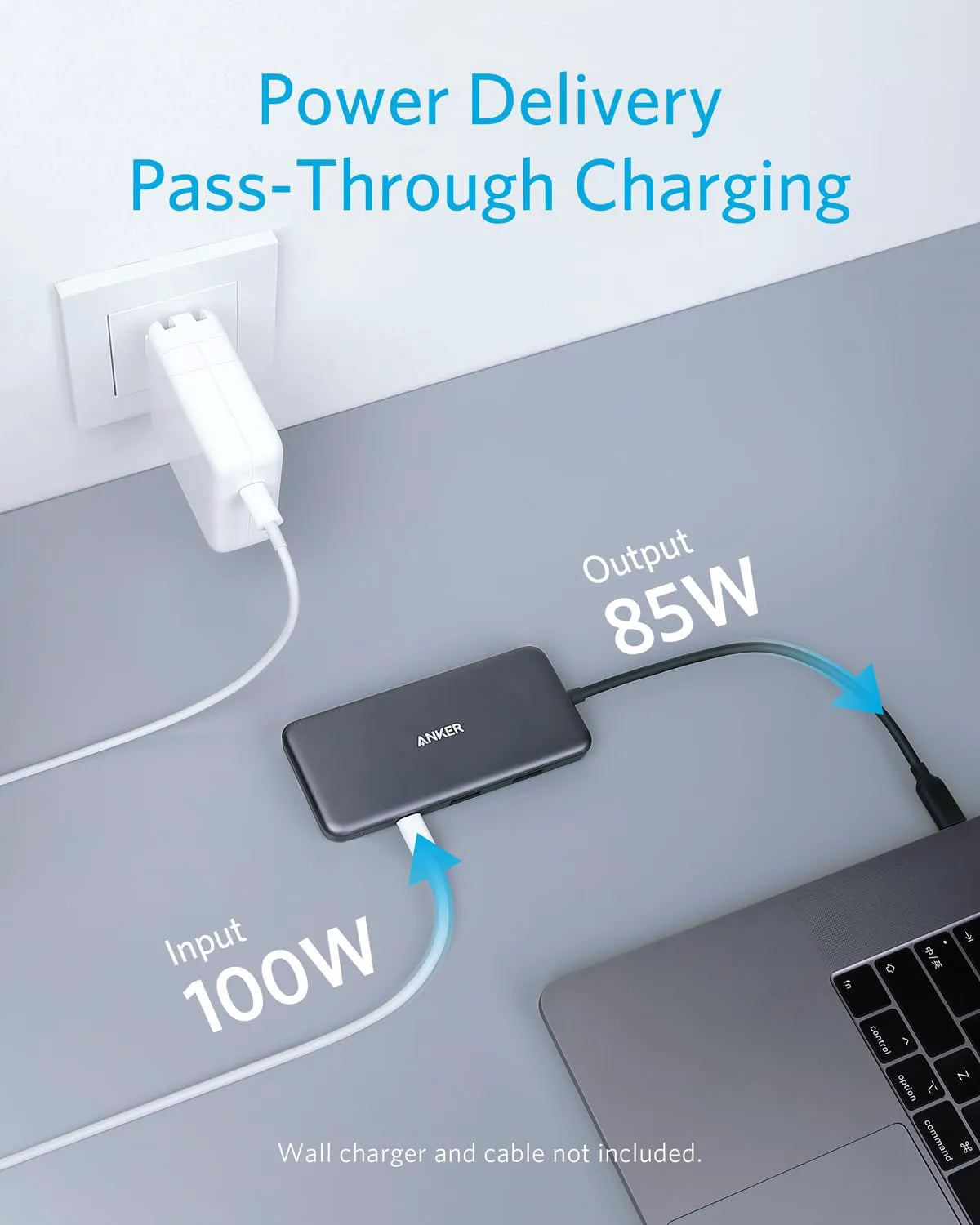 Refurbished Anker 341 USB-C Power Adapter (7-in-1)
