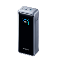 Anker Prime Powerbank (26K, 300W) with Anker Prime USB-C to USB-C Cable (240W, Upcycled Braided Design)