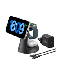 Anker Wireless Charging Station (3-in-1, Magnetic, Stand)