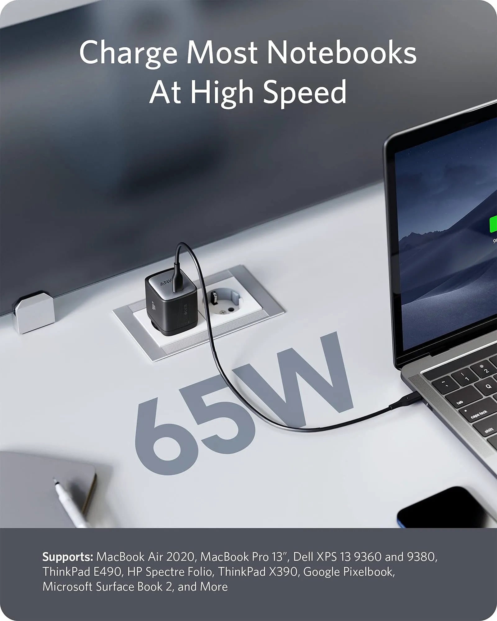 Anker Nano II 65W USB-C Fast Charger