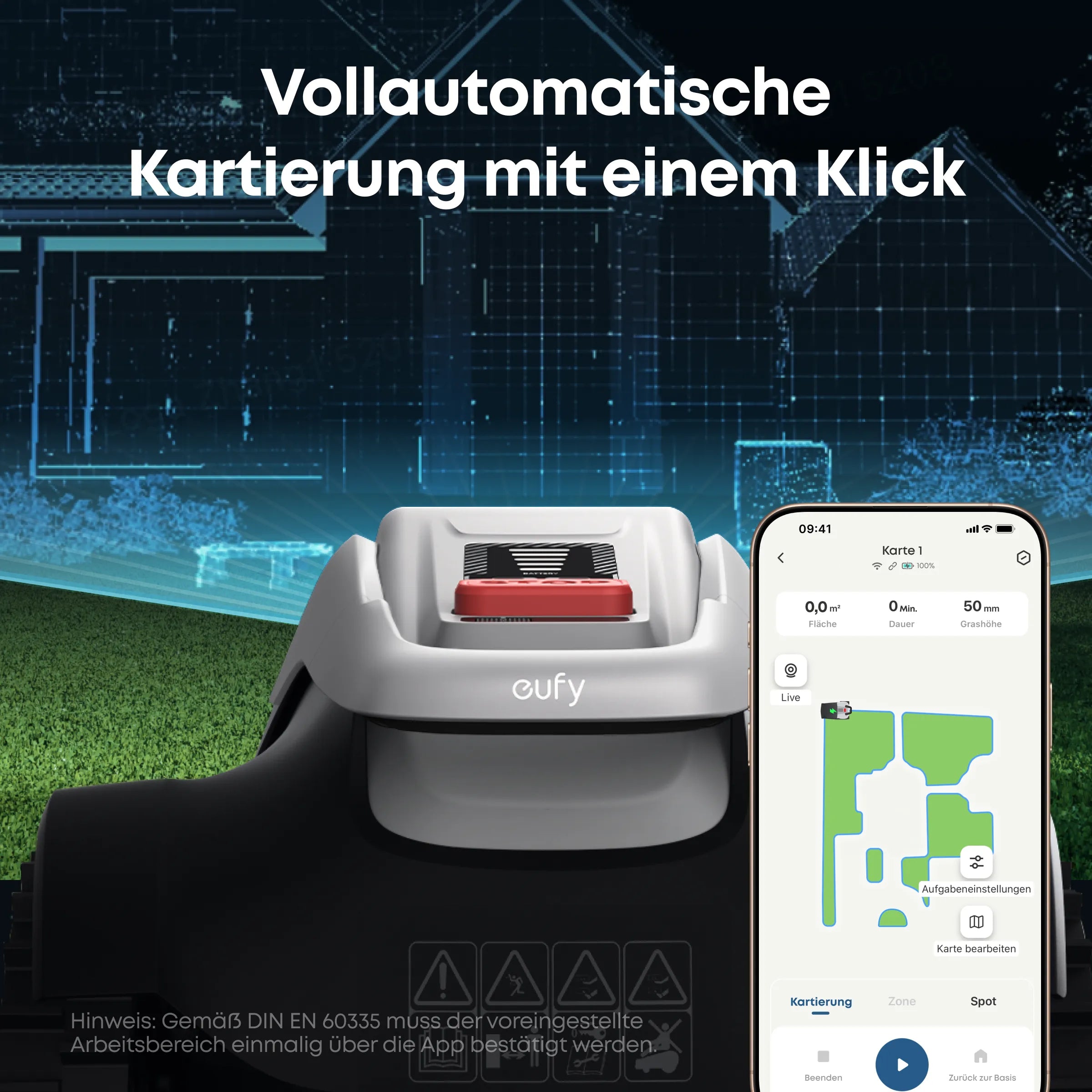 eufy Robotic Lawn Mower E15