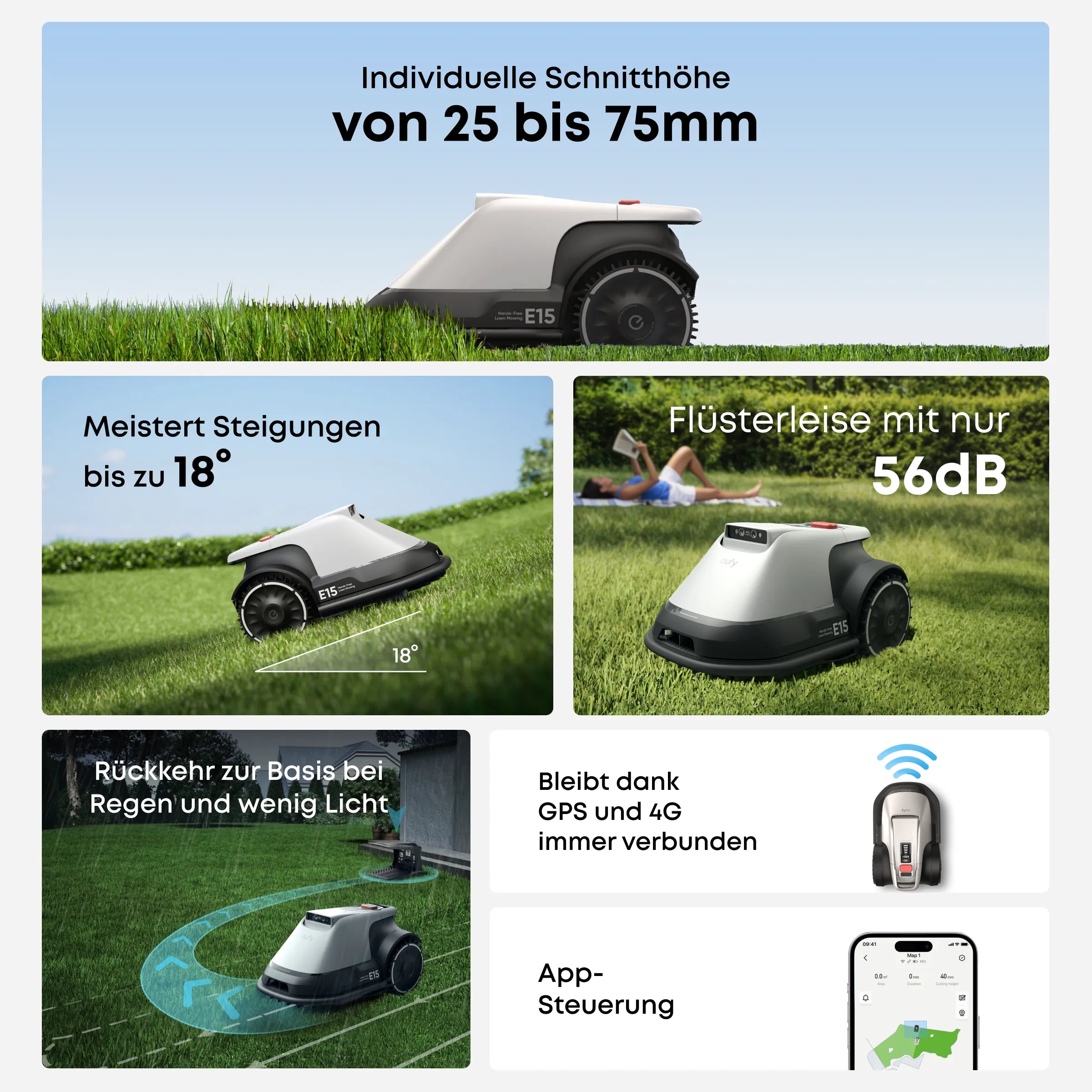 eufy Robotic Lawn Mower E15