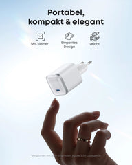 Anker Nano Charger (45W, with 180cm USB-C Cable) - 2 Pack