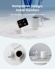 Anker Wireless Charging Station (3-in-1, Magnetic Stand)