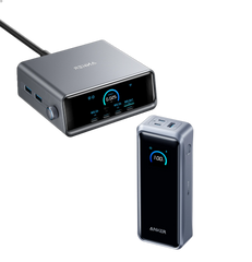 Anker Prime Power Bank (26,000mAh, 300W) and Anker Prime Charger (250W, 6-Port, GaNPrime)