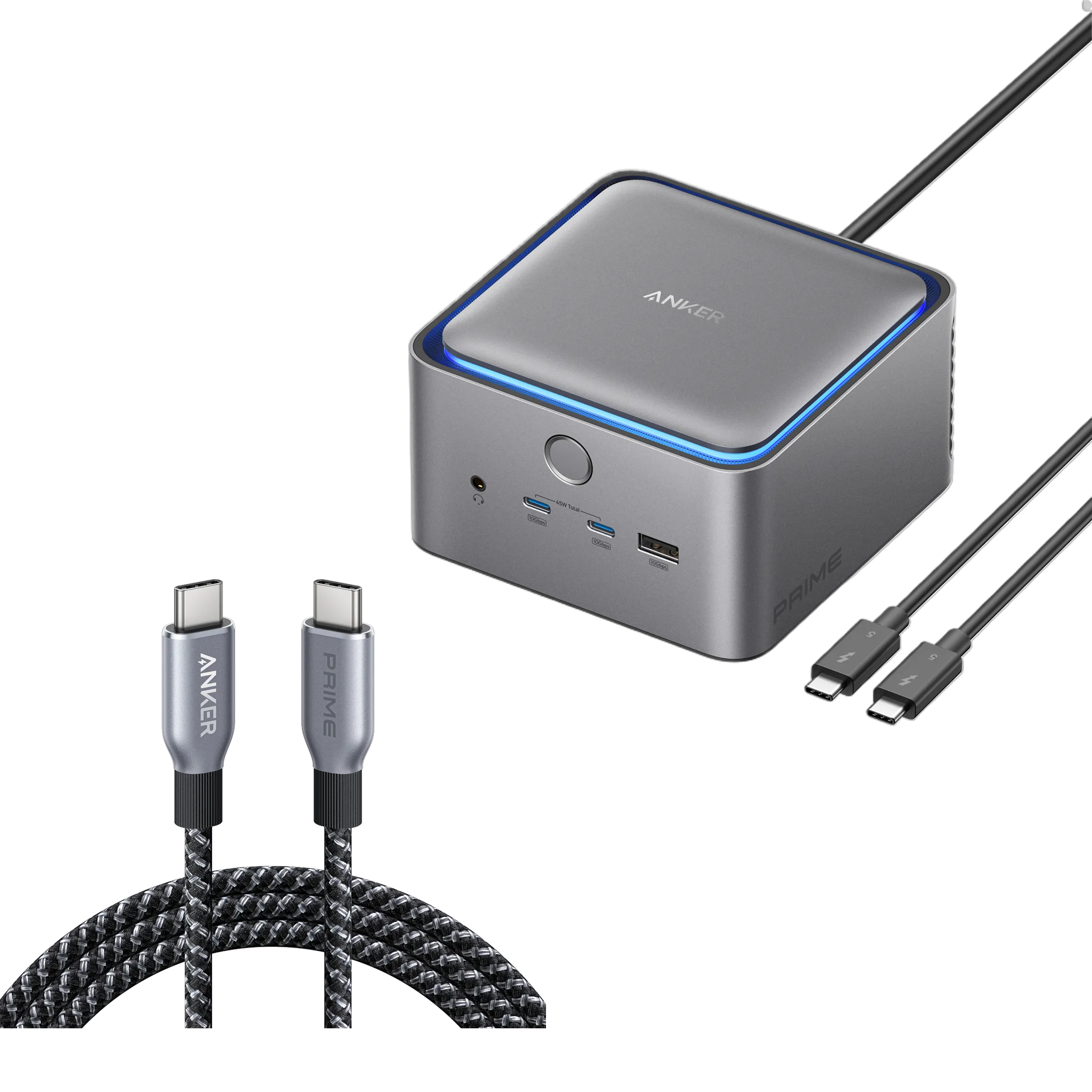 Anker Prime TB5 Docking Station with USB-C Cable