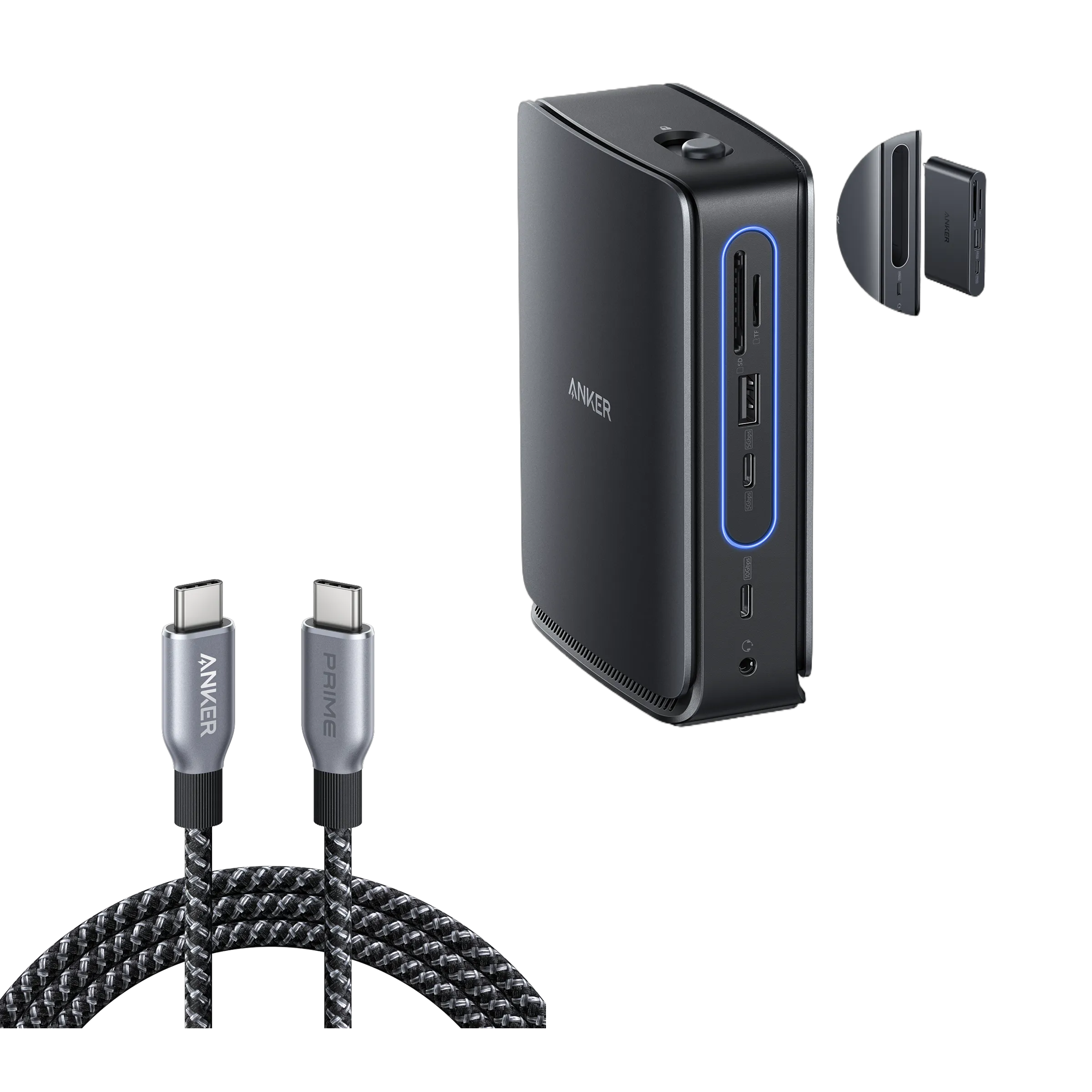 Anker Nano Docking Station with Prime USB-C Cable