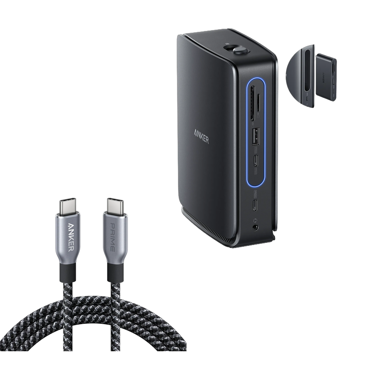 Anker Nano Docking Station with Prime USB-C Cable