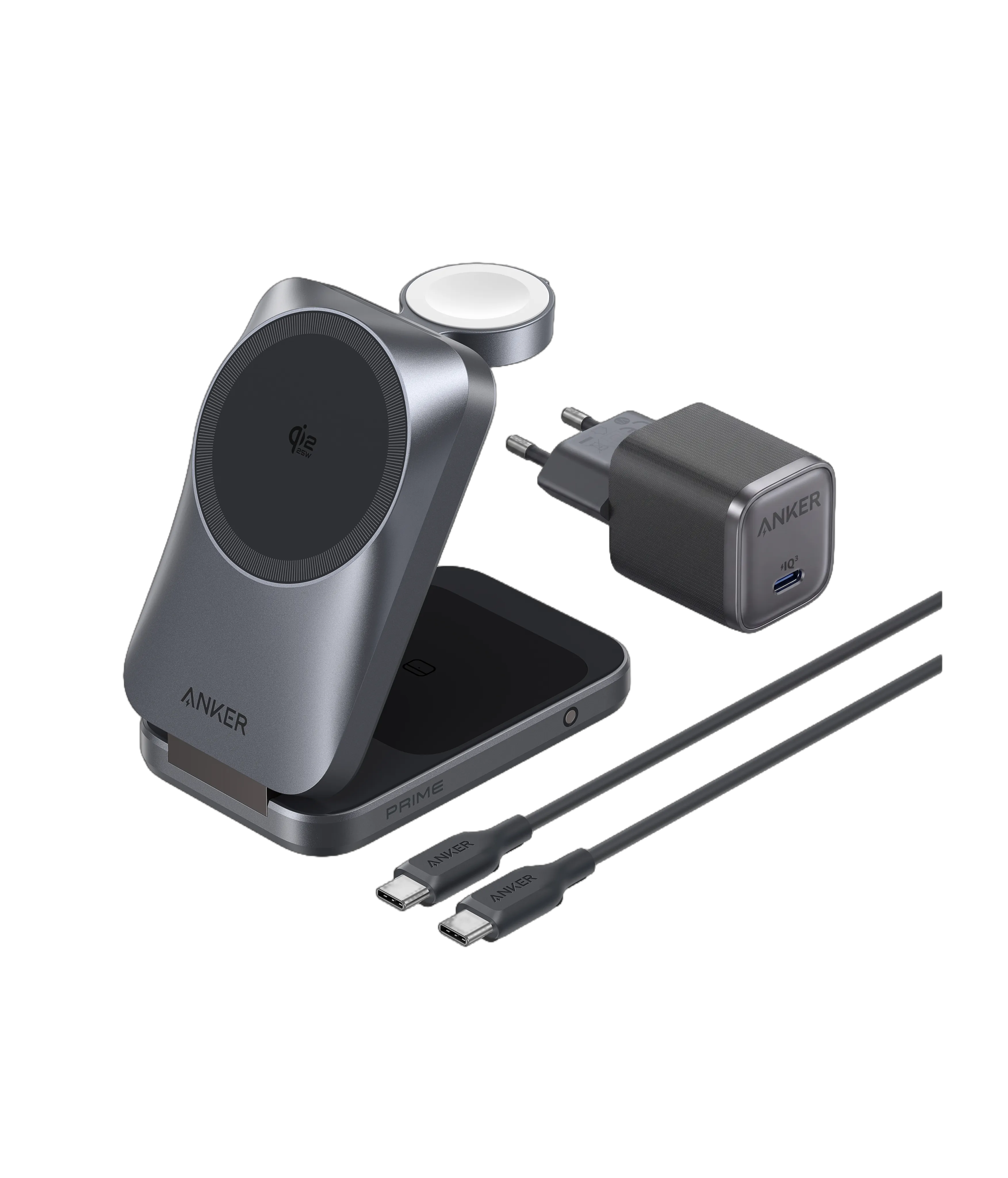 Anker Prime Wireless Charging Station (3-in-1, MagGo, AirCool, Foldable)