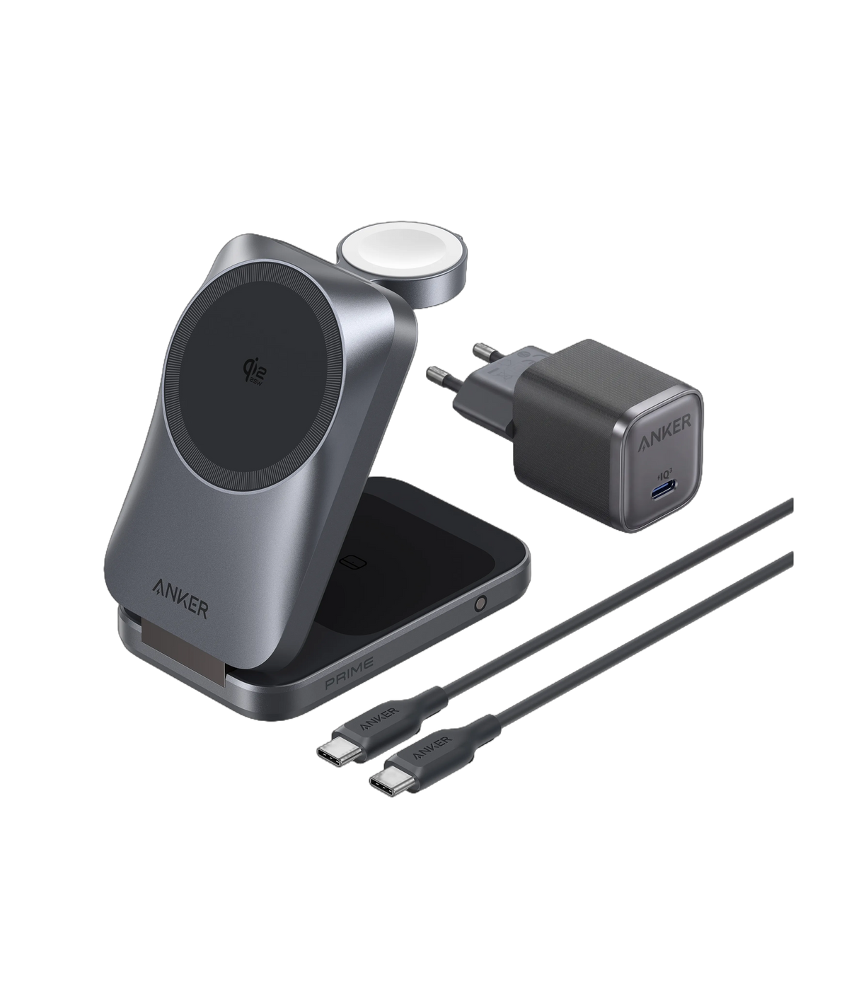 Anker Prime Wireless Charging Station (3-in-1, MagGo, AirCool, Foldable)
