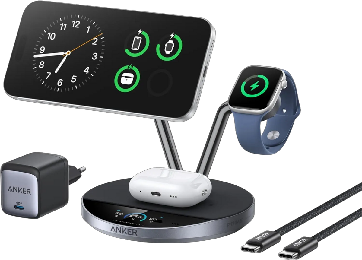 Anker Prime Wireless Charging Station (3-in-1 Stand)