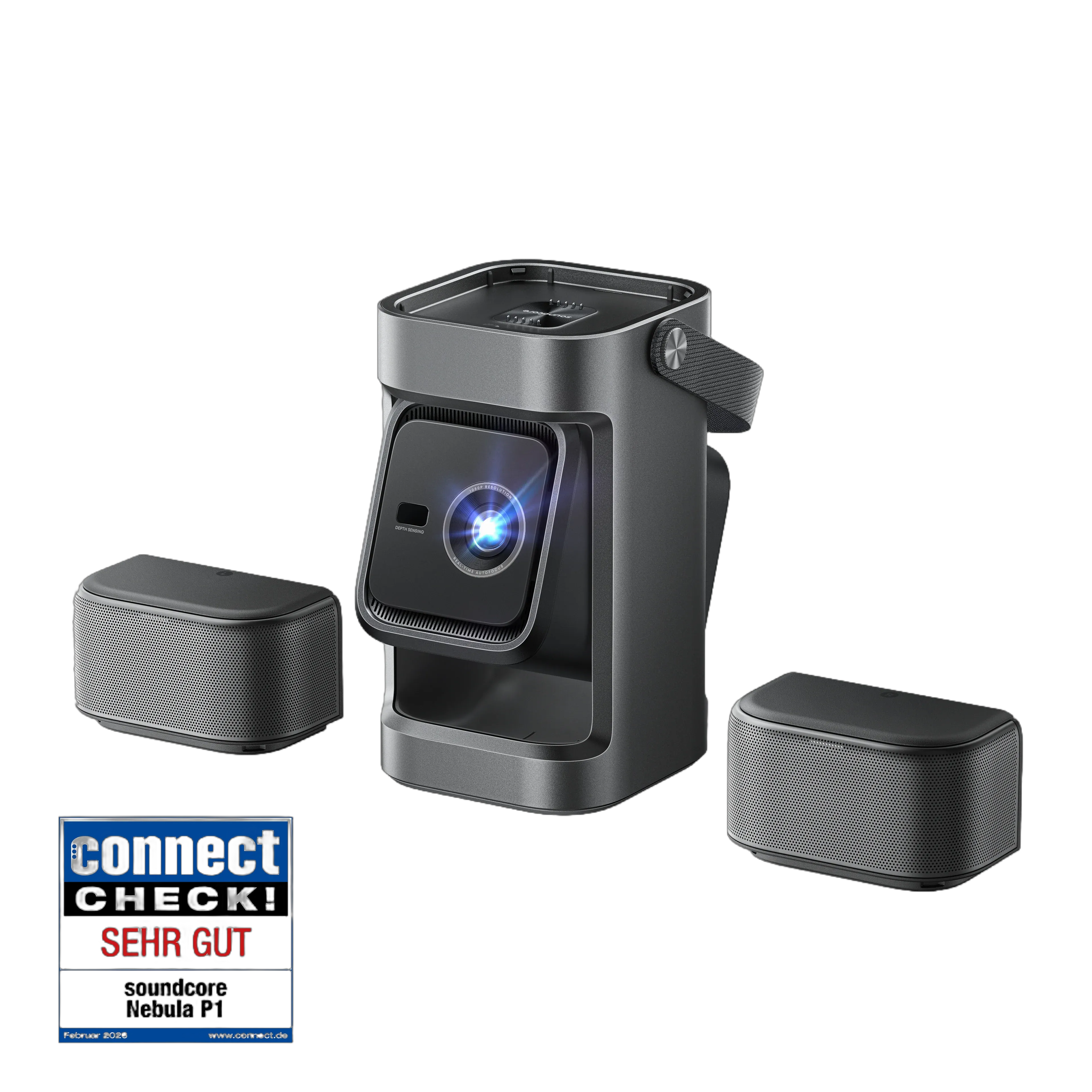 Nebula P1｜The industry's first detachable speaker for premium sound and visuals